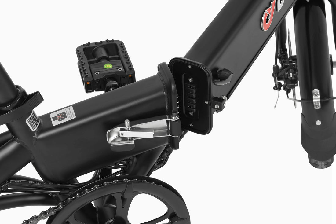 NextVolt Compact Flow – Hopfällbar Elcykel 250W, 36V 7,5Ah